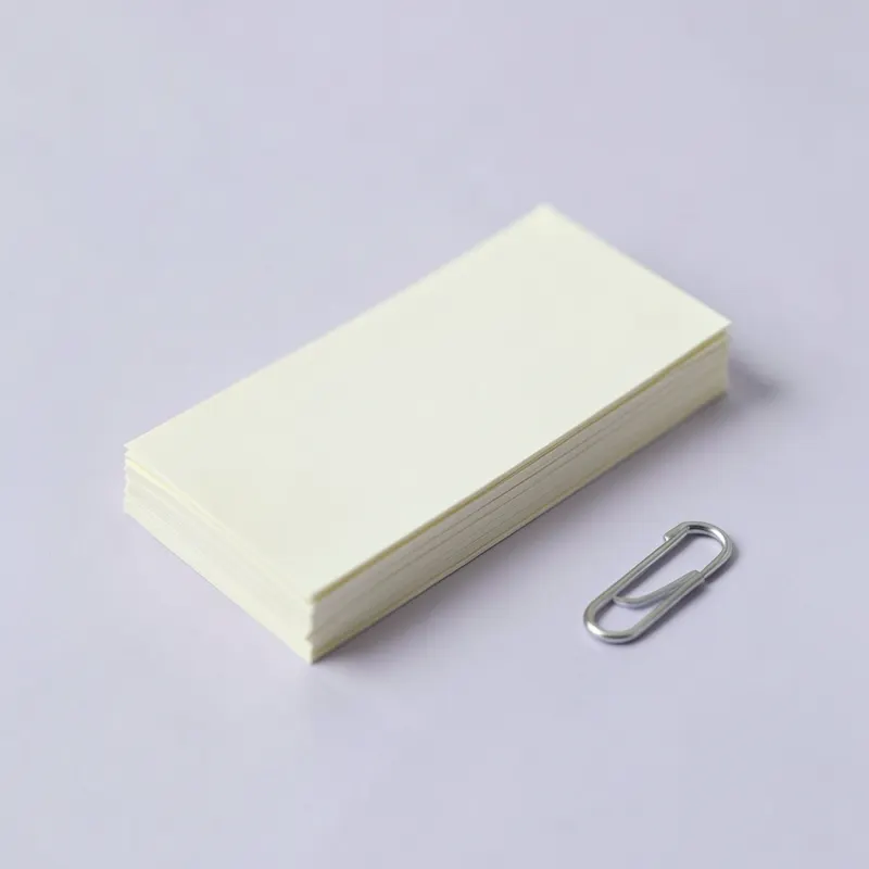 Compliment slips, Classic, shown with a made-up business, Thistlebrook Gardens