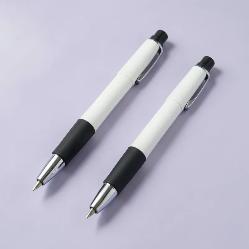 Pens, Classic, shown with a made-up business, Saltpetal Hair Studio